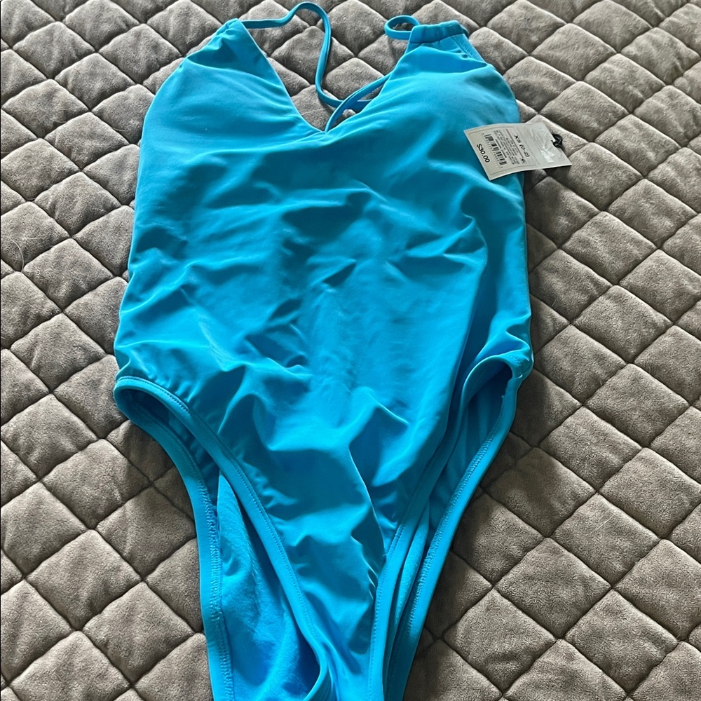 Shade & Shore Bright Blue Swimsuit